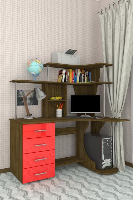 Компьютерный стол Лайн-3 вариант 9