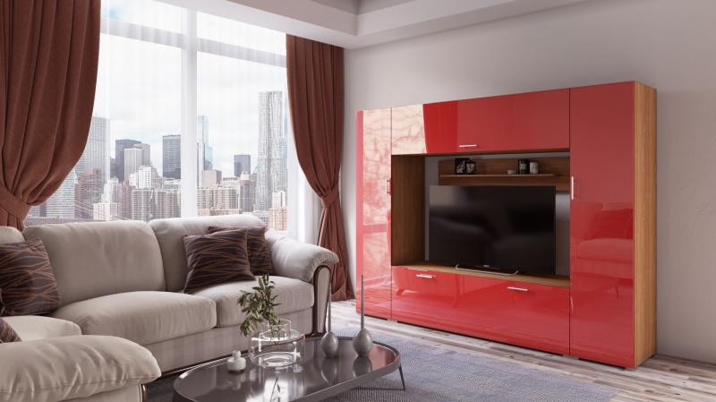 Стенка Шайн-3 вариант 1