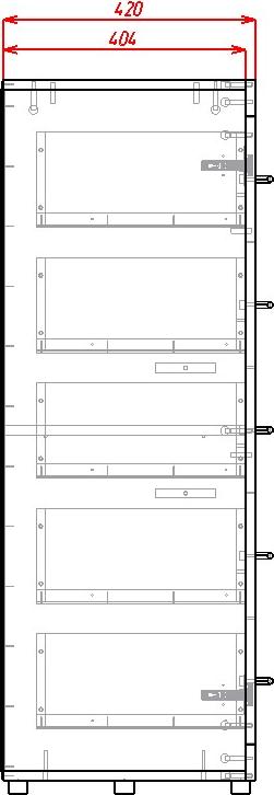 Комод Омега-14 вариант 3