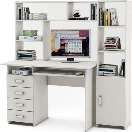 Уголок школьника Нео-4К с надстройкой вариант 1