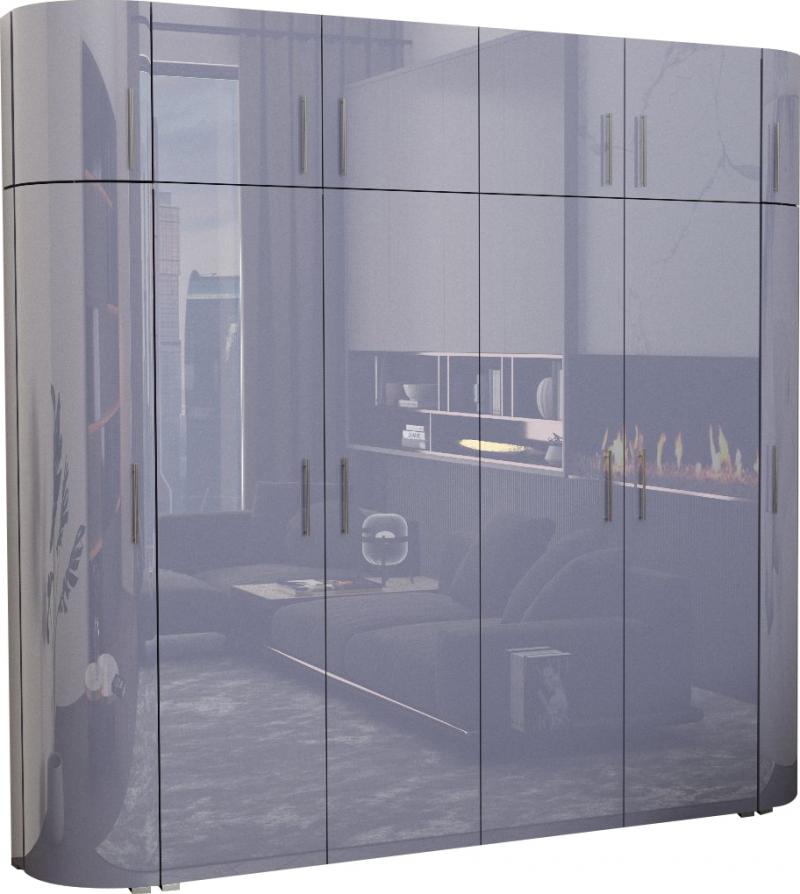 Радиусный шкаф Алексa-12 вариант 2