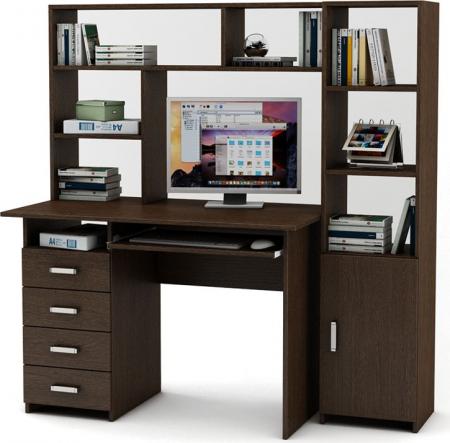 Уголок школьника Нео-4К с надстройкой вариант 2