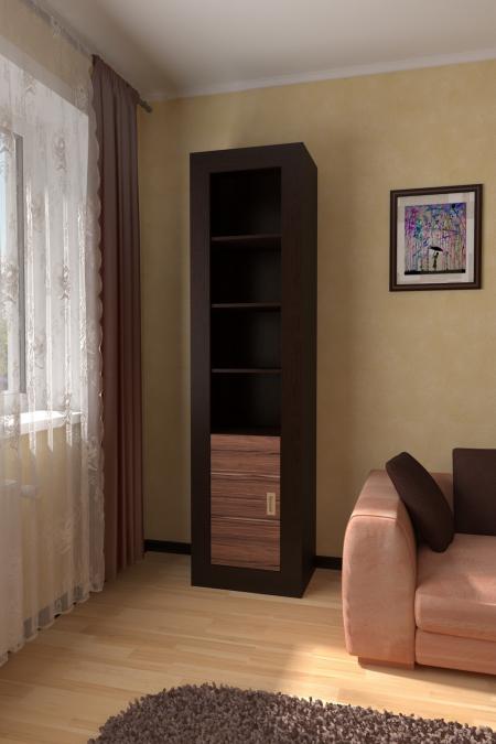 Шкаф-пенал Лайн-3 вариант 1