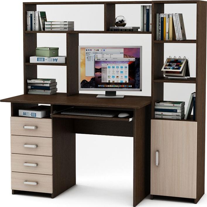 Уголок школьника Нео-4К с надстройкой вариант 4