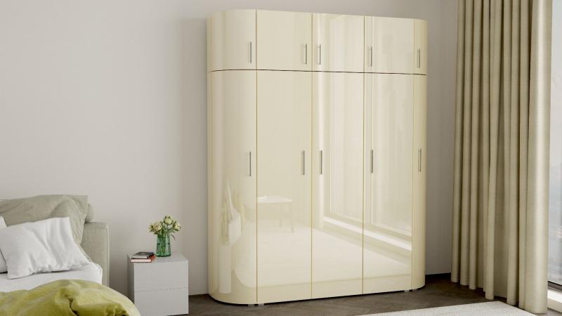 Радиусный шкаф Алексa-8 вариант 1