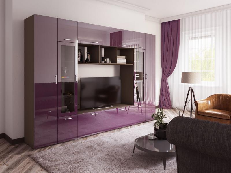 Стенка Шайн-9 вариант 1