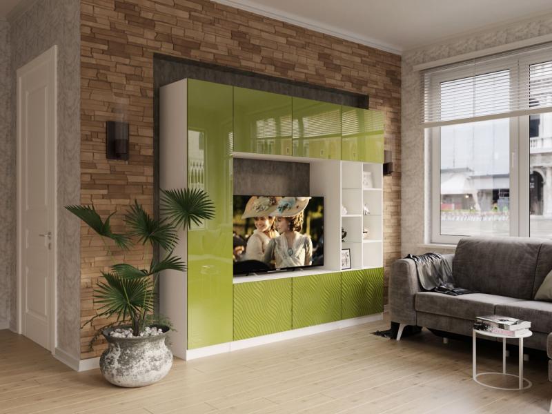 Стенка-горка Квадро-6 вариант 3