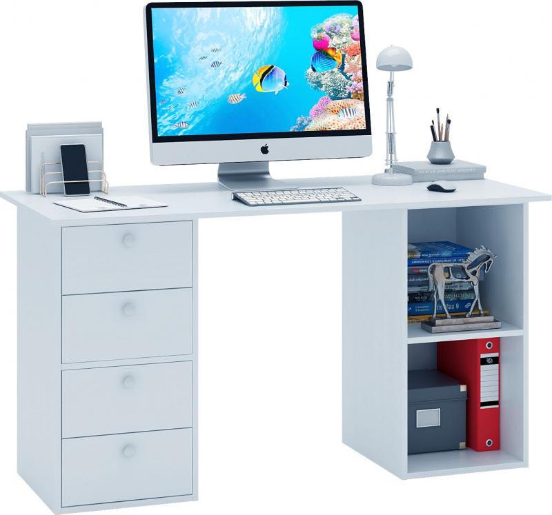 Стол двухтумбовый Прайм-63 вариант 1