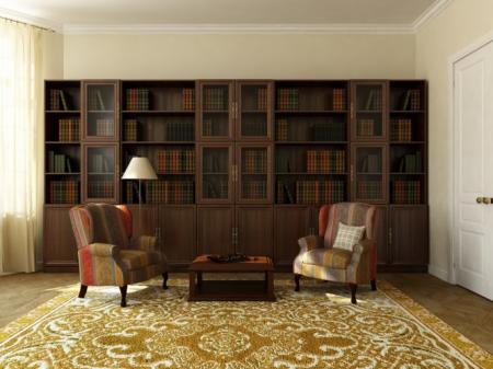 Книжный шкаф Венди-18 вариант 1