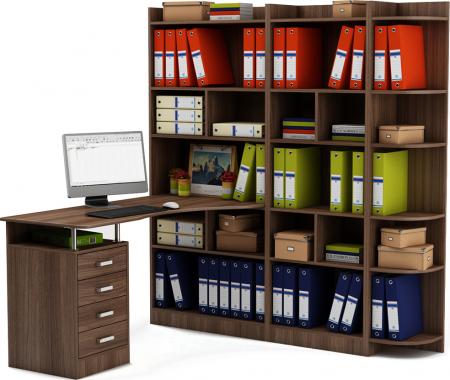 Стол-стеллаж Маунт-1863 вариант 4