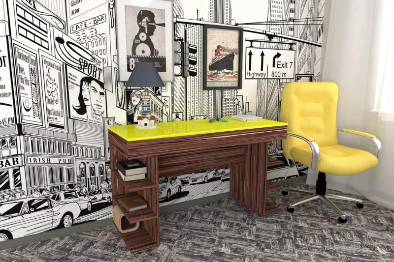 Письменный стол Лайн-32 вариант 4