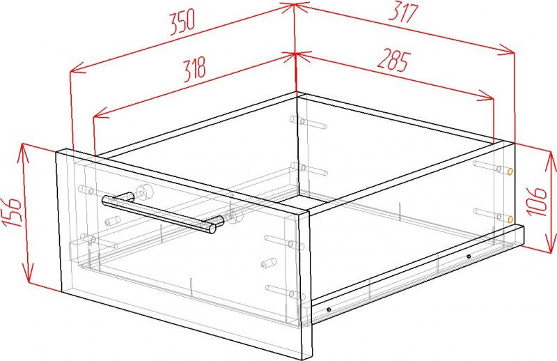 Комод Омега-10 вариант 4