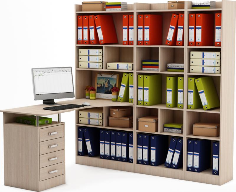 Стол-стеллаж Маунт-1864 вариант 1