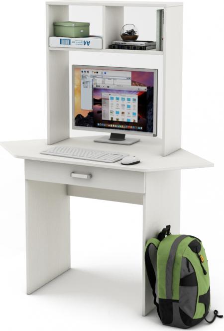 Угловой стол Нео-Я с надстройкой вариант 1