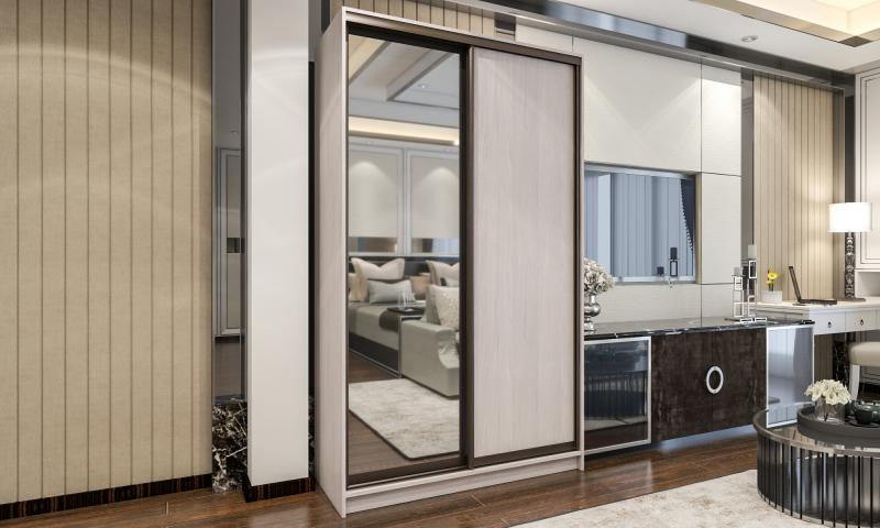 Шкаф-купе Лофт-2 вариант 1