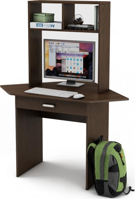 Угловой стол Нео-Я с надстройкой вариант 2