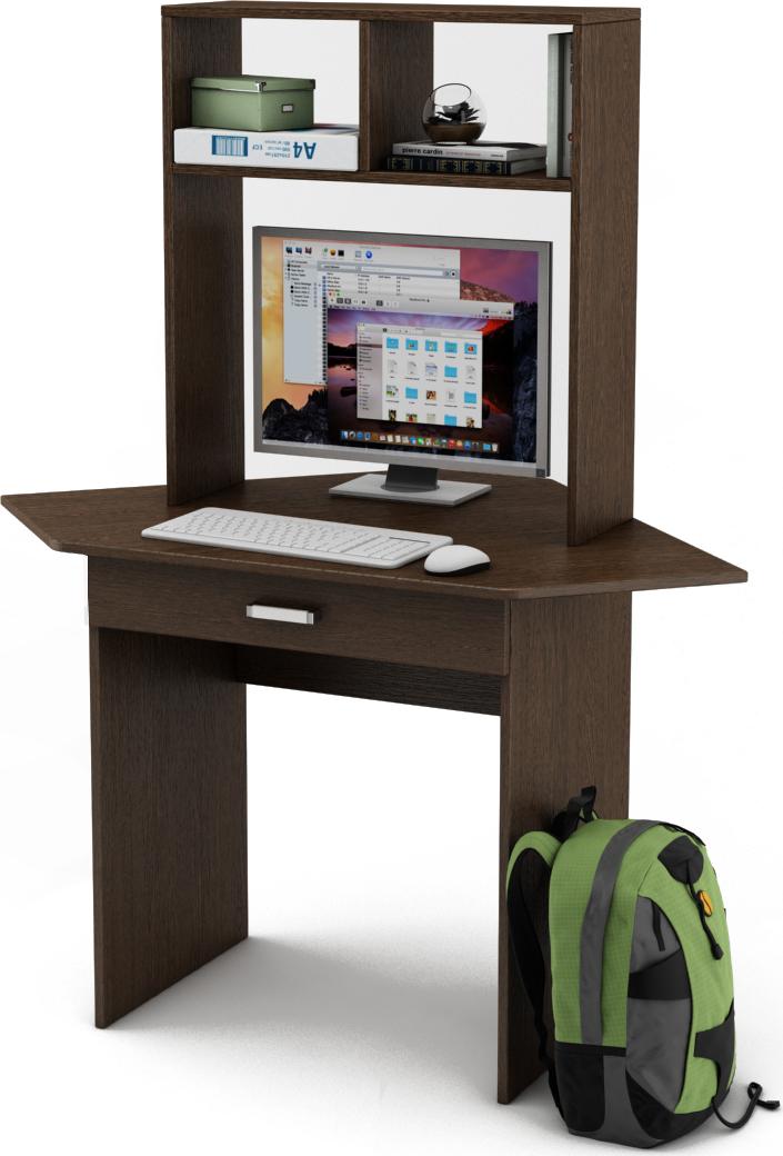 Угловой стол Нео-Я с надстройкой вариант 3