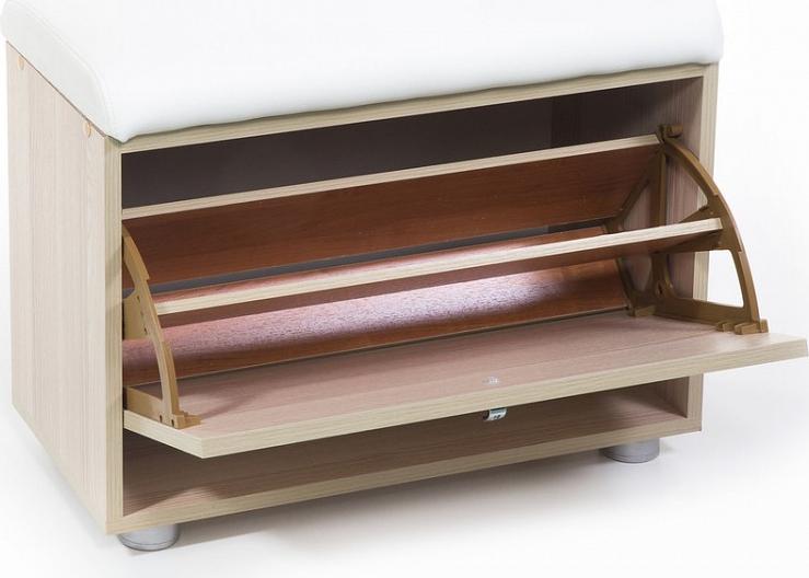 Обувница с сиденьем Колор вариант 105