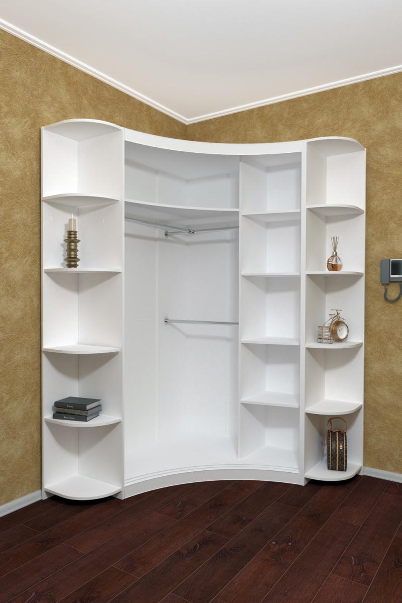 Радиусный шкаф-купе Лайн-20 вариант 3