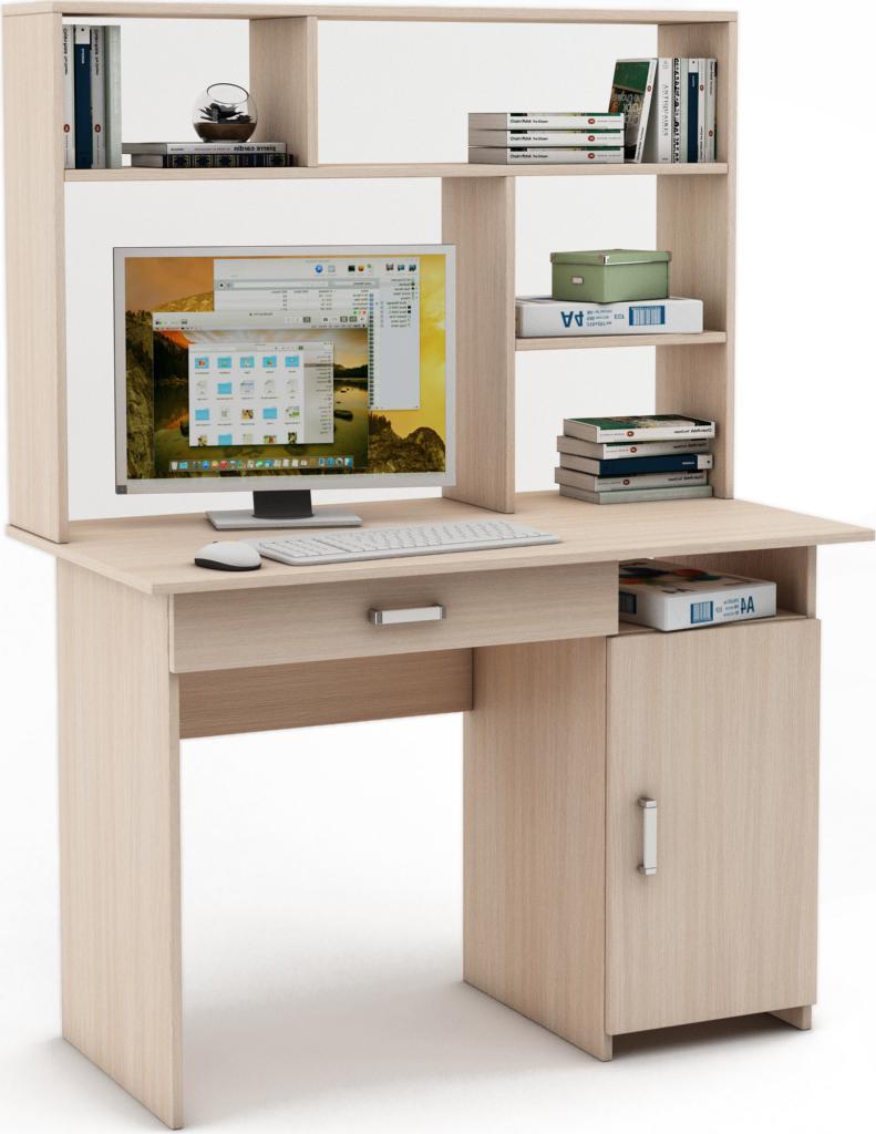 Письменный стол Нео-3Я с надстройкой вариант 1