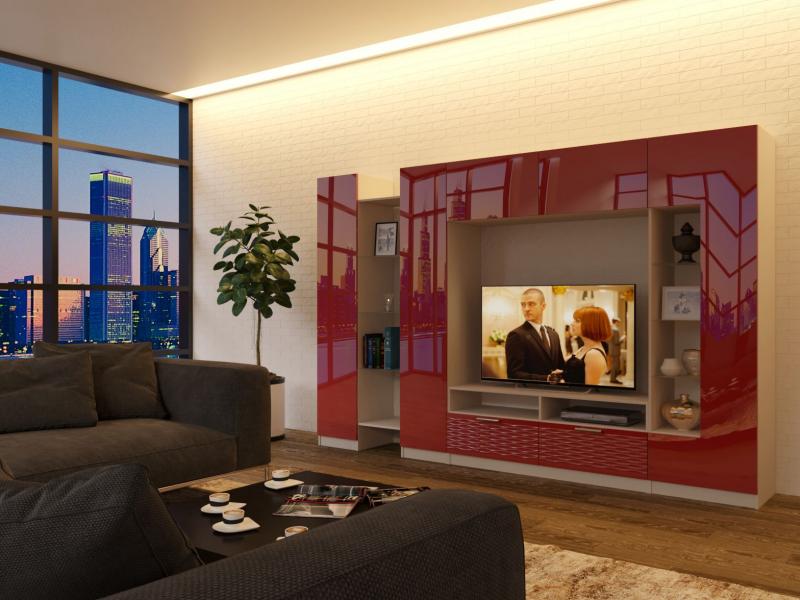 Стенка-горка Квадро-7 вариант 2