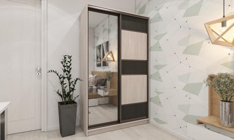 Шкаф-купе Лофт-13 вариант 4