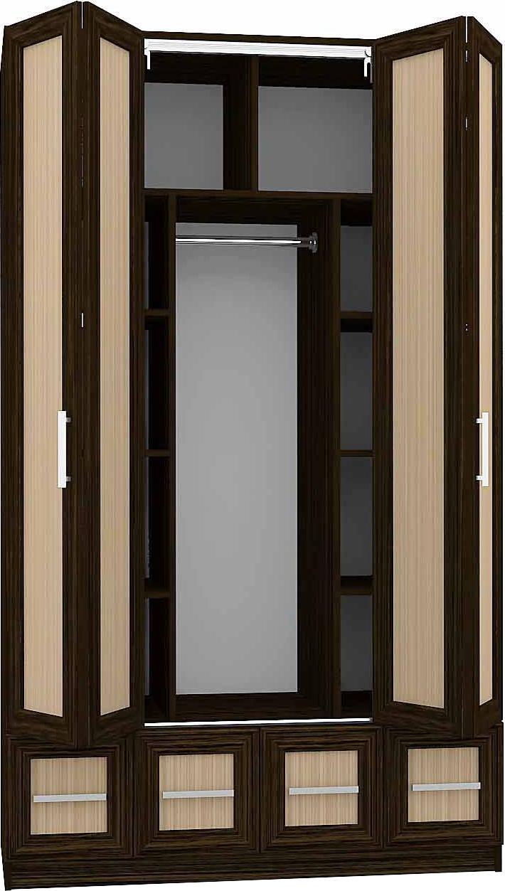 Шкаф-гармошка Аккорд-16 вариант 1