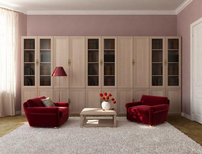 Книжный шкаф Венди-19 вариант 2