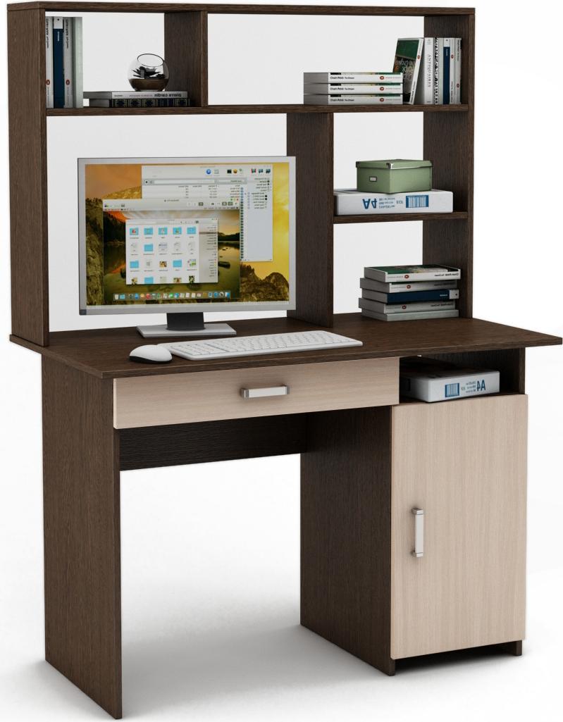 Письменный стол Нео-3Я с надстройкой вариант 4