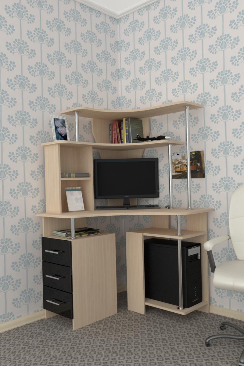 Компьютерный стол Лайн-4 вариант 8