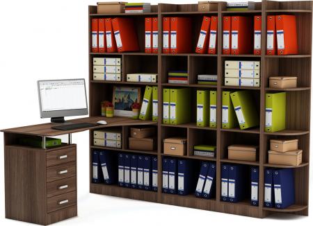 Стол-стеллаж Маунт-18643 вариант 4