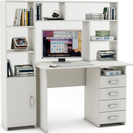 Уголок школьника Нео-5 с надстройкой вариант 1