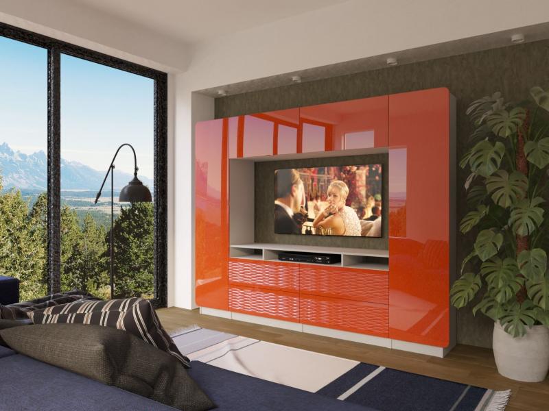 Стенка-горка Квадро-8 вариант 2