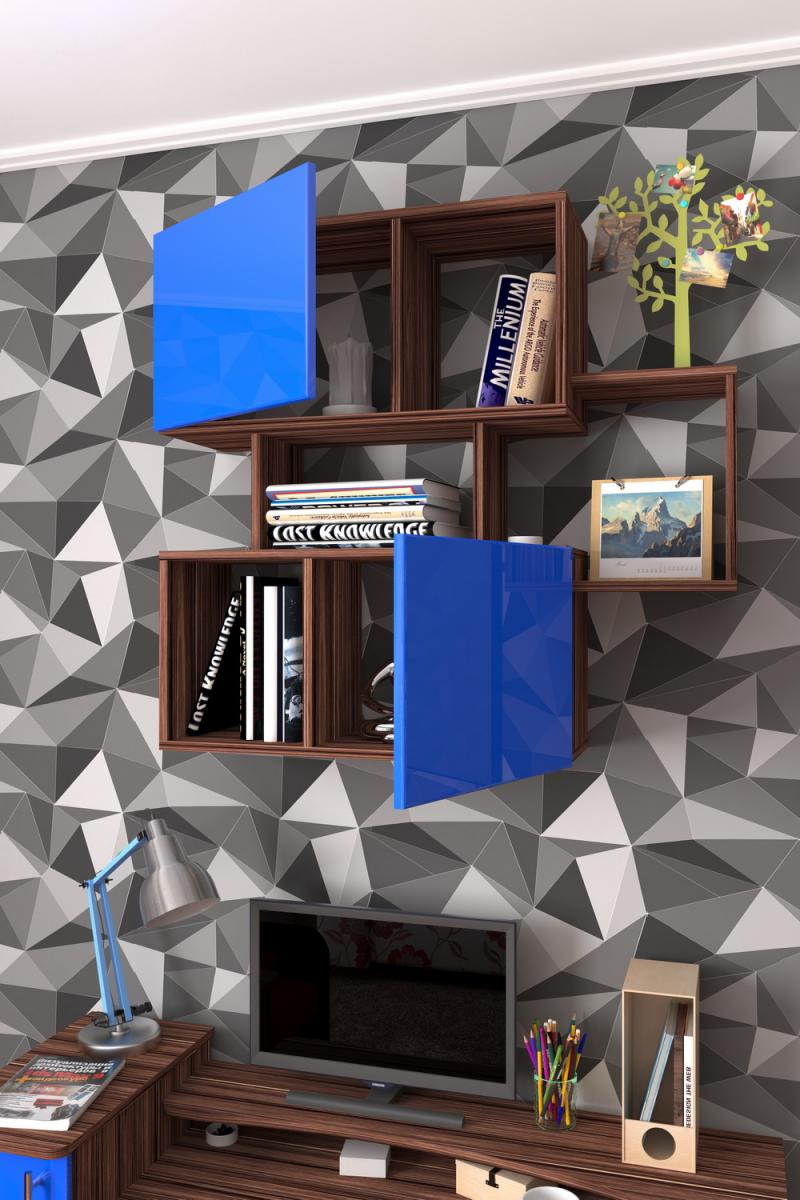 Полка для книг Лайн-9 вариант 3