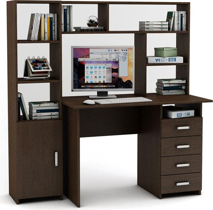 Уголок школьника Нео-5 с надстройкой вариант 3