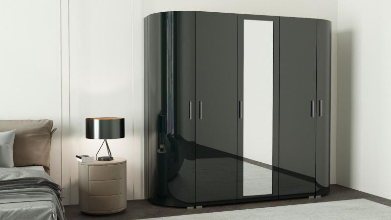 Радиусный шкаф Алексa-15 вариант 1