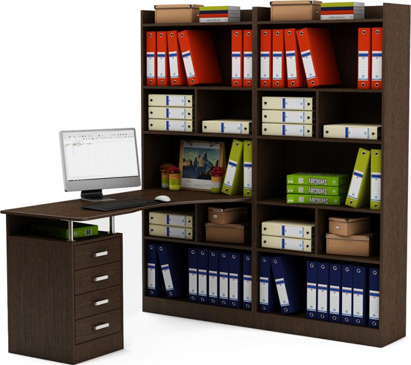 Стол-стеллаж Маунт-188 вариант 4