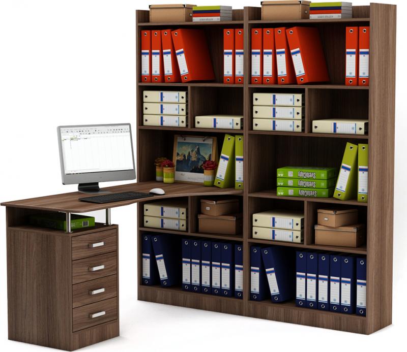 Стол-стеллаж Маунт-188 вариант 5