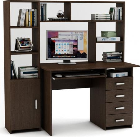 Уголок школьника Нео-5К с надстройкой вариант 2