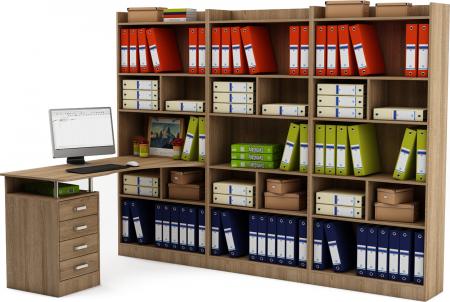 Стол-стеллаж Маунт-1888 вариант 1