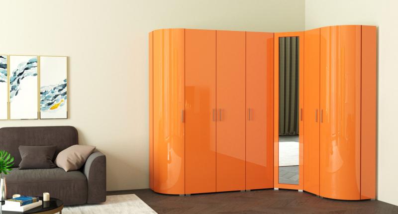 Радиусный шкаф Алексa-20 вариант 1