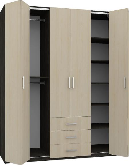 Шкаф-гармошка Аккорд-25 вариант 1