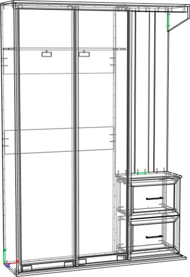 Прихожая Арнем-11 вариант 3