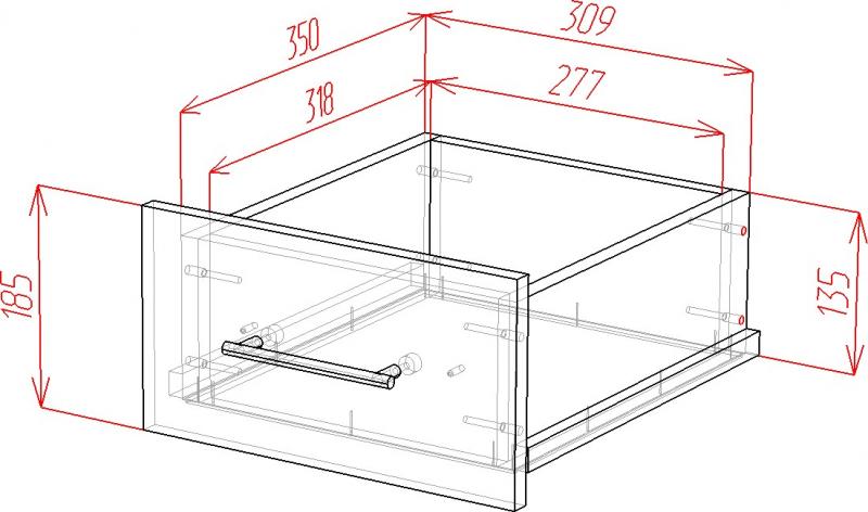 Комод Омега-5 вариант 4