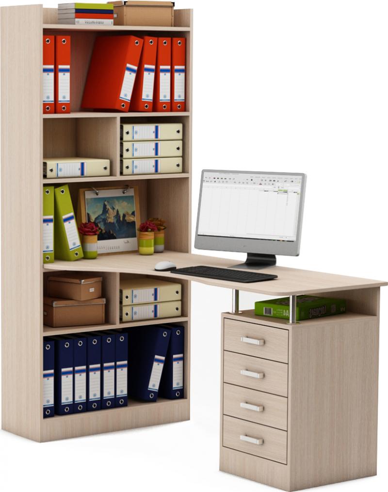 Стол-стеллаж Маунт-28 вариант 1