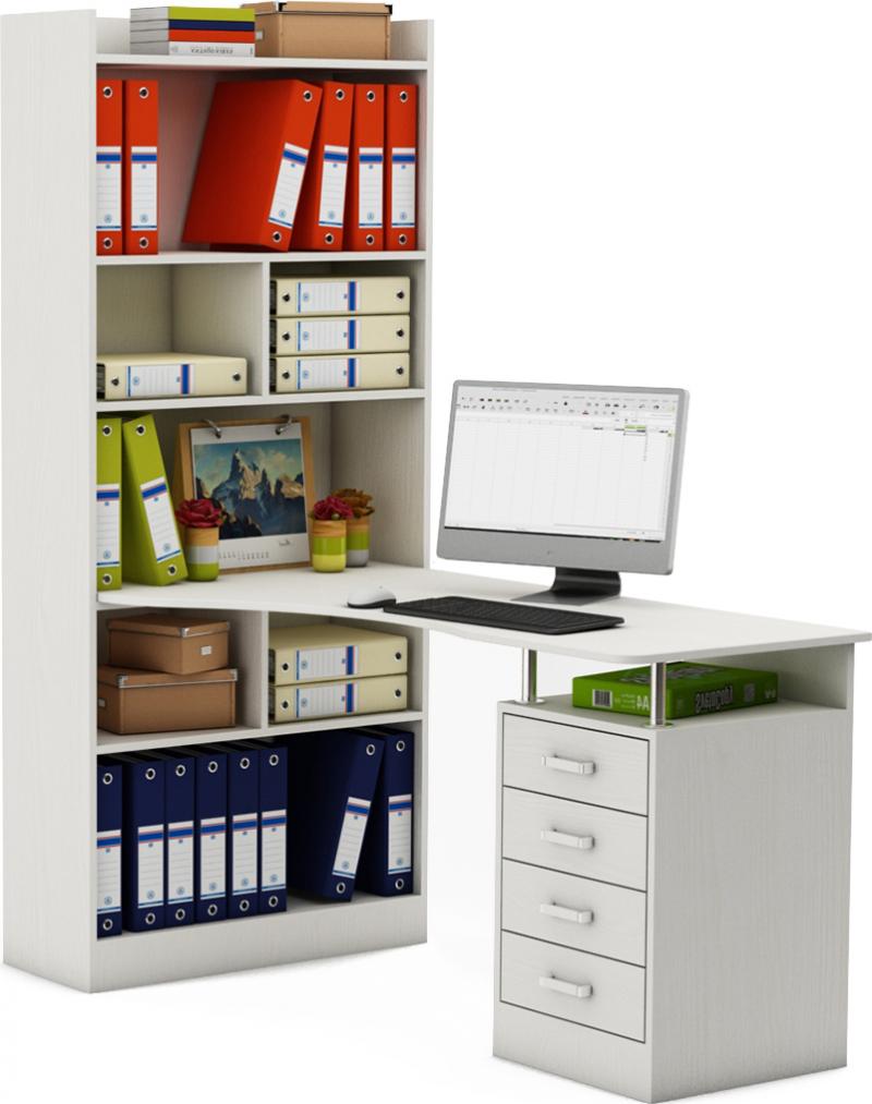 Стол-стеллаж Маунт-28 вариант 3