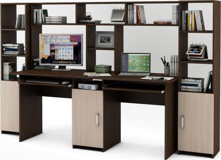 Уголок школьника Нео-10К с надстройкой вариант 3