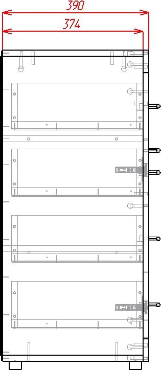 Комод Омега-15-М вариант 3