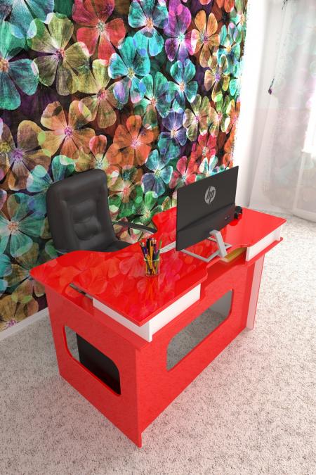 Стол для геймера Лайн-7 вариант 4