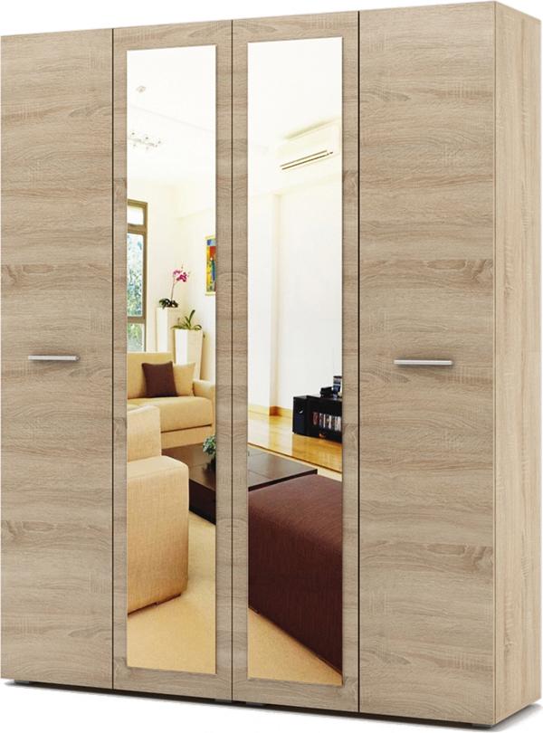 Шкаф Лино-10 платяной-бельевой вариант 1